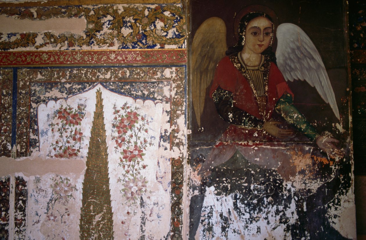 Ángel, catedral armenia Vank o Iglesia de las Hermanas Santas, Isfahan (Esfahan), Irán de Unbekannt Unbekannt