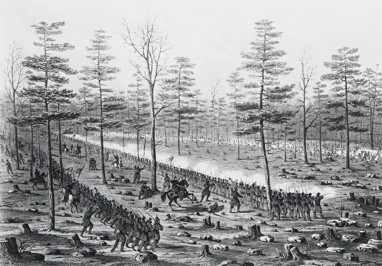Batalla de Stone River o la Batalla de Murfreesboro, 31 de diciembre de Unbekannt Unbekannt