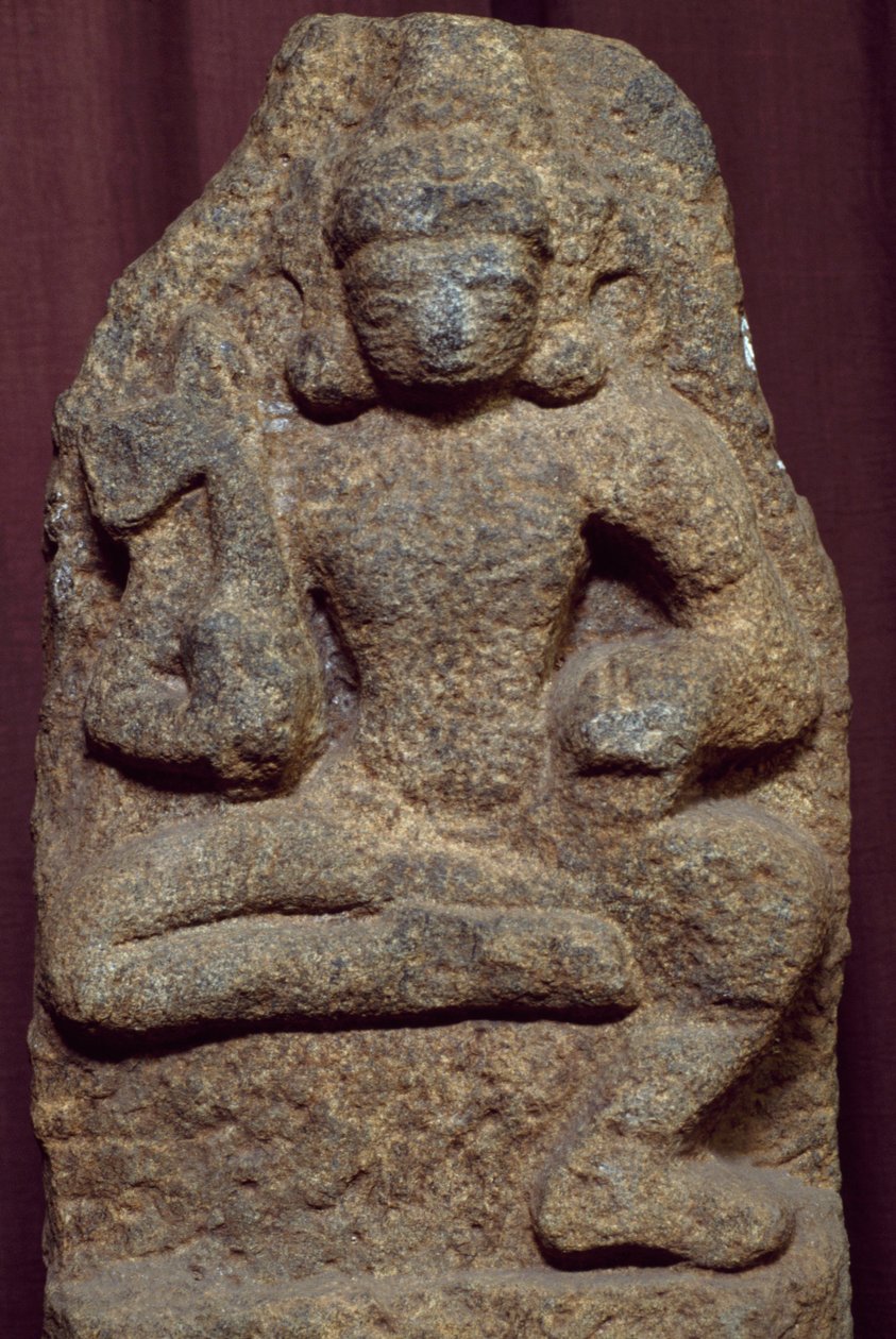 Detalle de relieve que representa a Buda, Colombo, Sri Lanka de Unbekannt Unbekannt