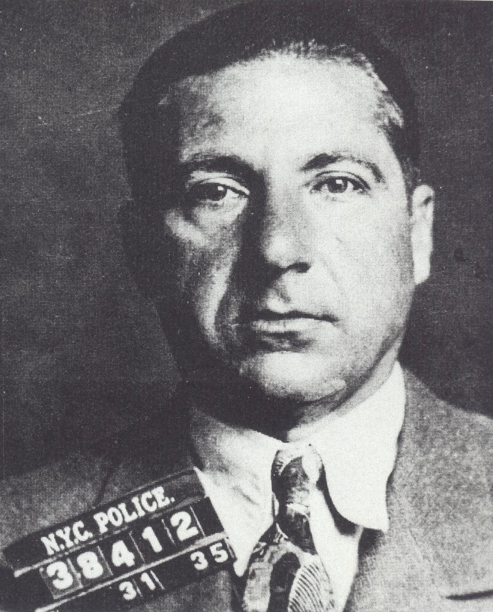 Frank Costello en 1935 (foto en blanco y negro) de Unbekannt Unbekannt