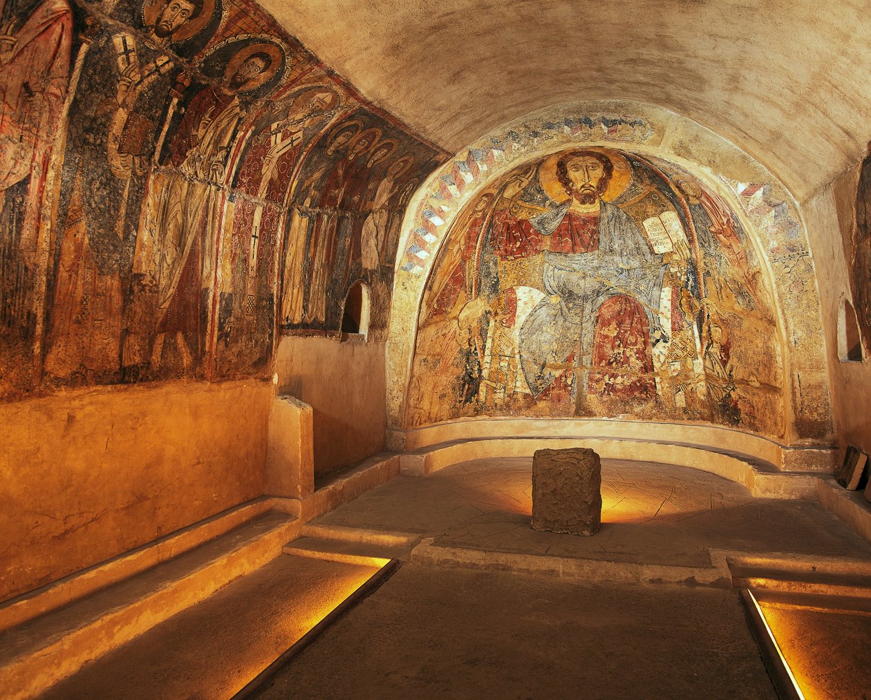 Italia, Apulia, Gravina in Puglia, Cripta rupestre de la Iglesia de San Vito Vecchio de Unbekannt Unbekannt
