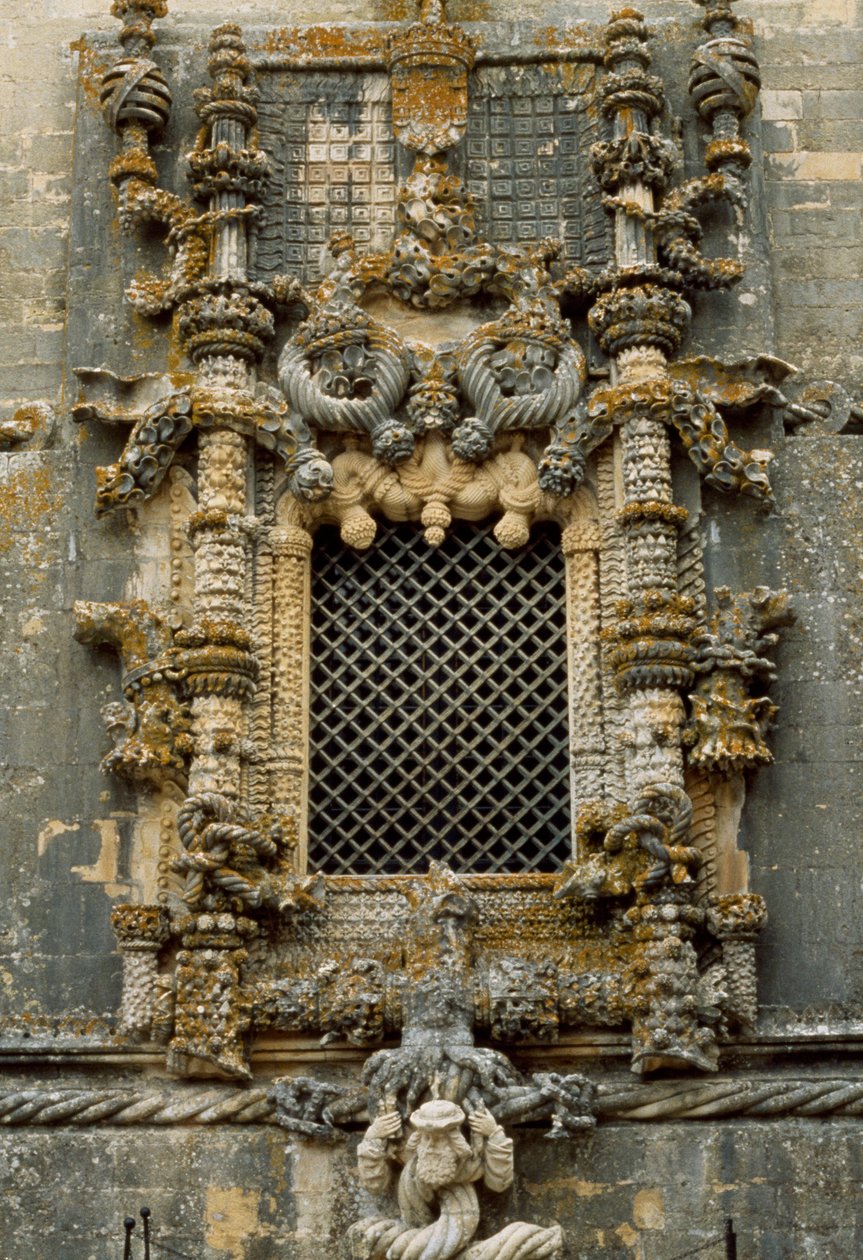 Ventana manuelina del Convento de la Orden de Cristo, Tomar de Unbekannt Unbekannt