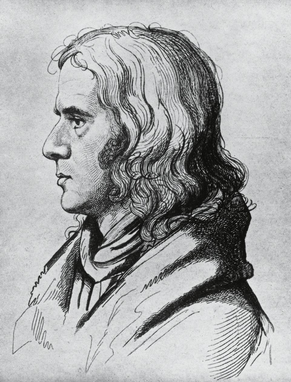 Retrato de Adelbert von Chamisso (1781-1838), poeta, escritor y botánico alemán de Unbekannt Unbekannt