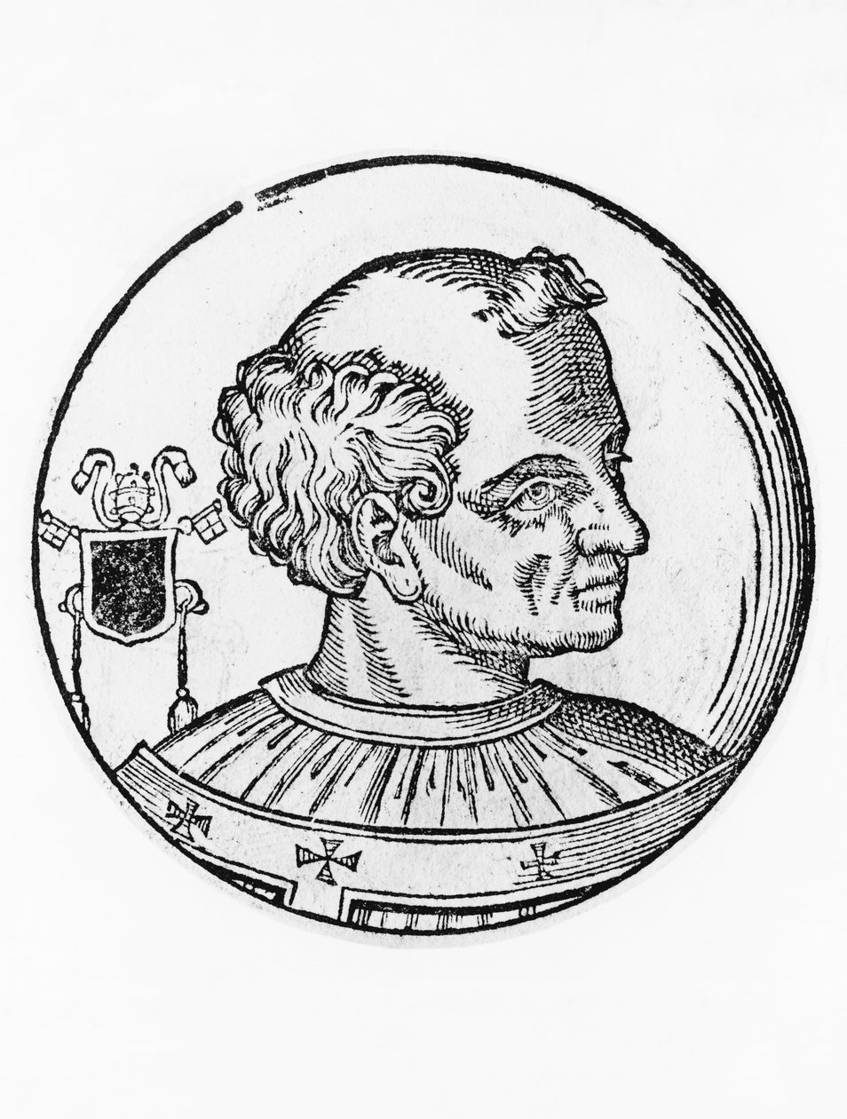 Retrato de Agapeto II de Unbekannt Unbekannt