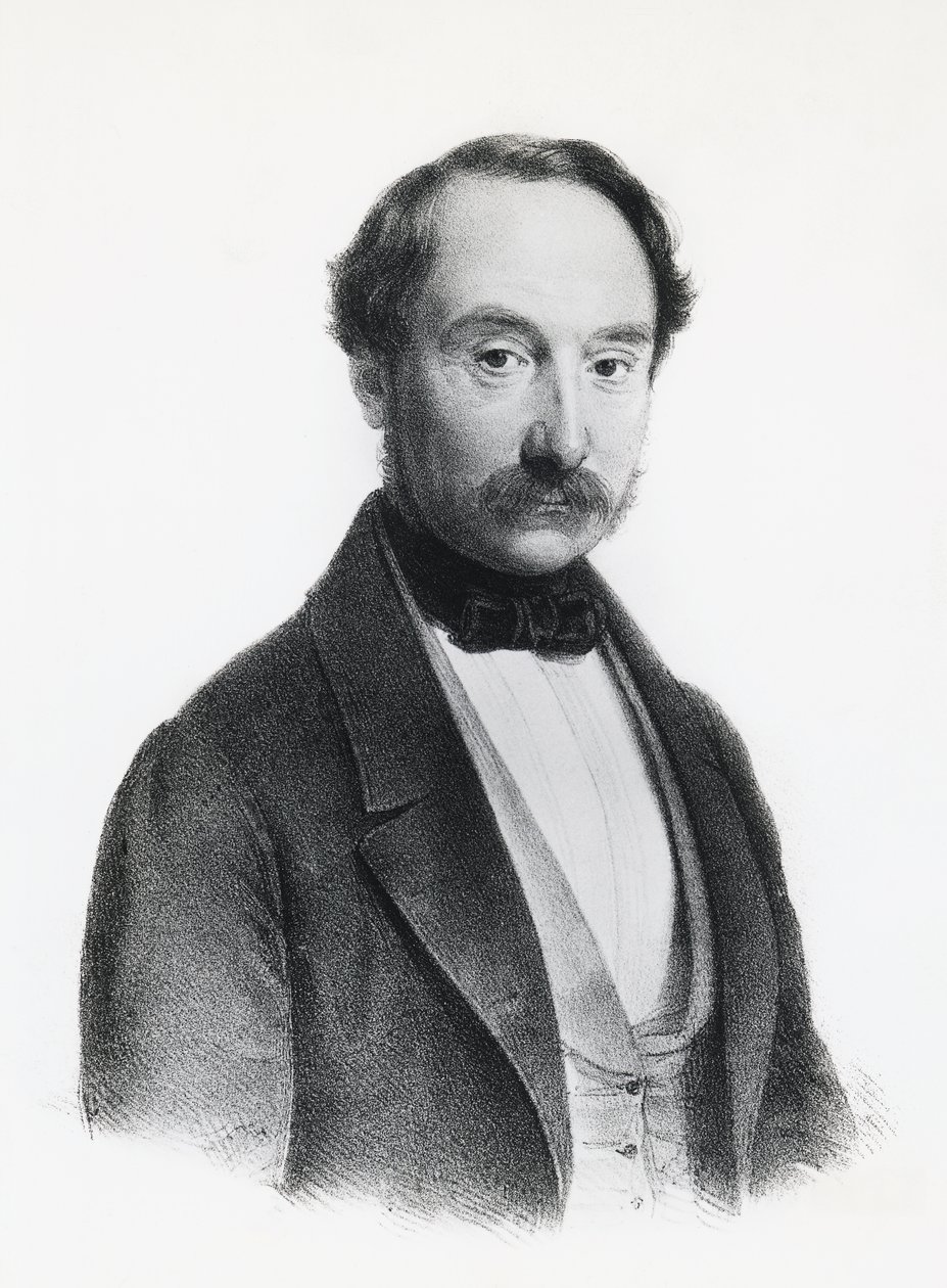 Retrato de Francesco Rizzoli (1809-1880), político, médico y cirujano italiano, grabado de Unbekannt Unbekannt