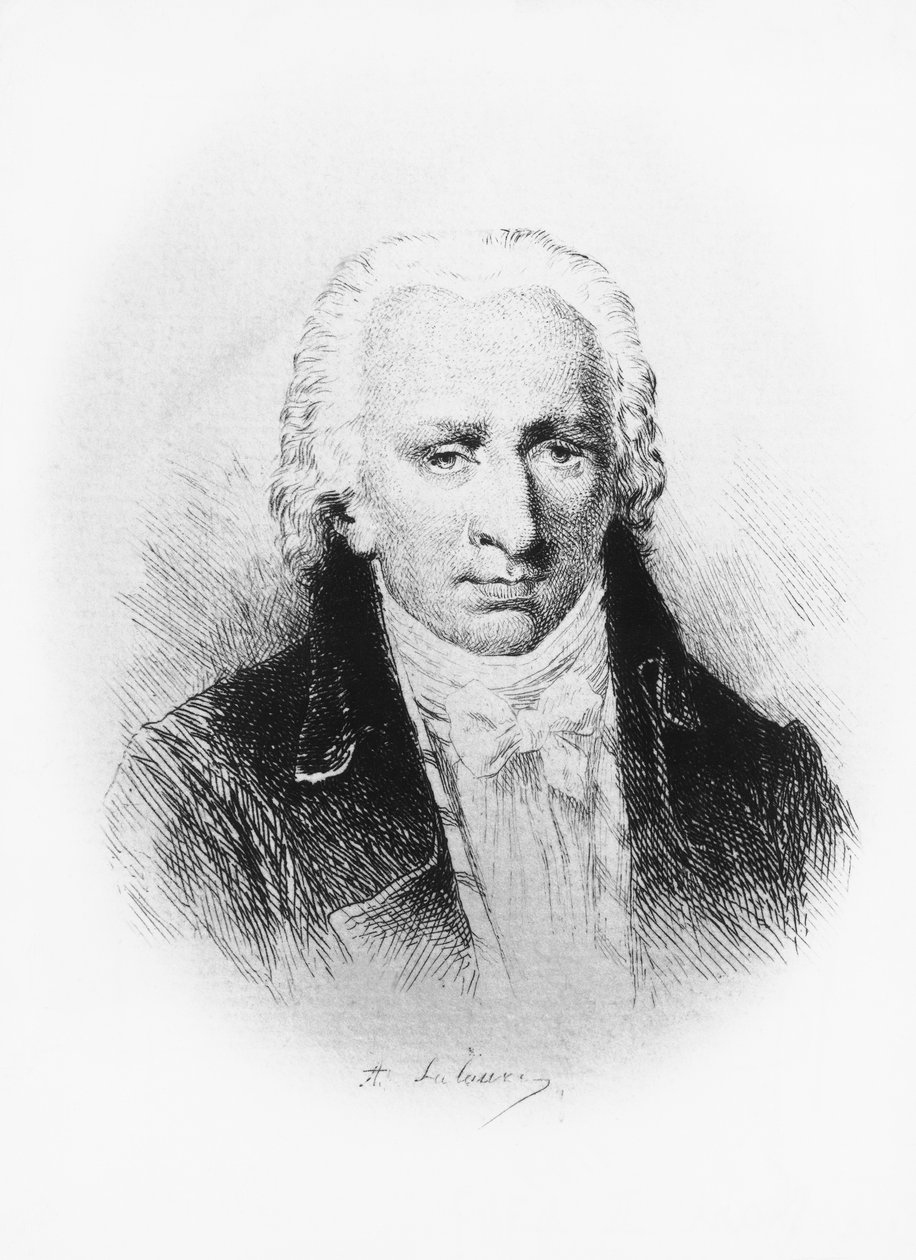 Retrato de Stanislas Jean, Marqués de Boufflers (1738-1815), escritor, soldado y académico francés, grabado de Unbekannt Unbekannt