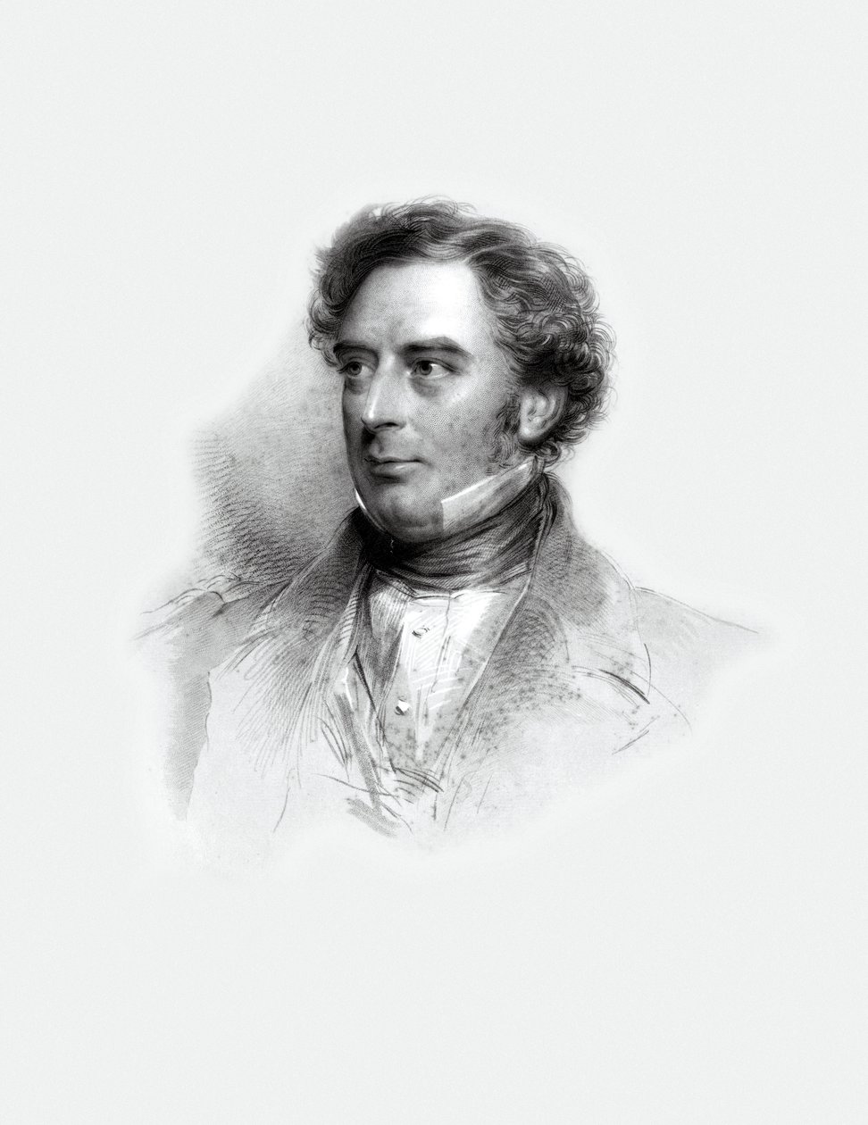Robert Stephenson, ingeniero mecánico y estructural inglés, c 1830-1839 de Unbekannt Unbekannt