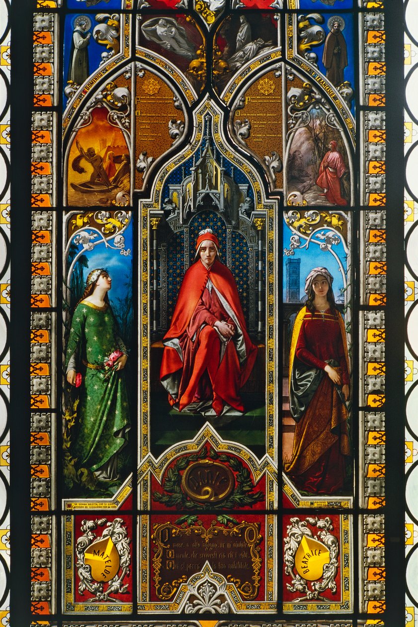 El triunfo de Dante de Unbekannt Unbekannt