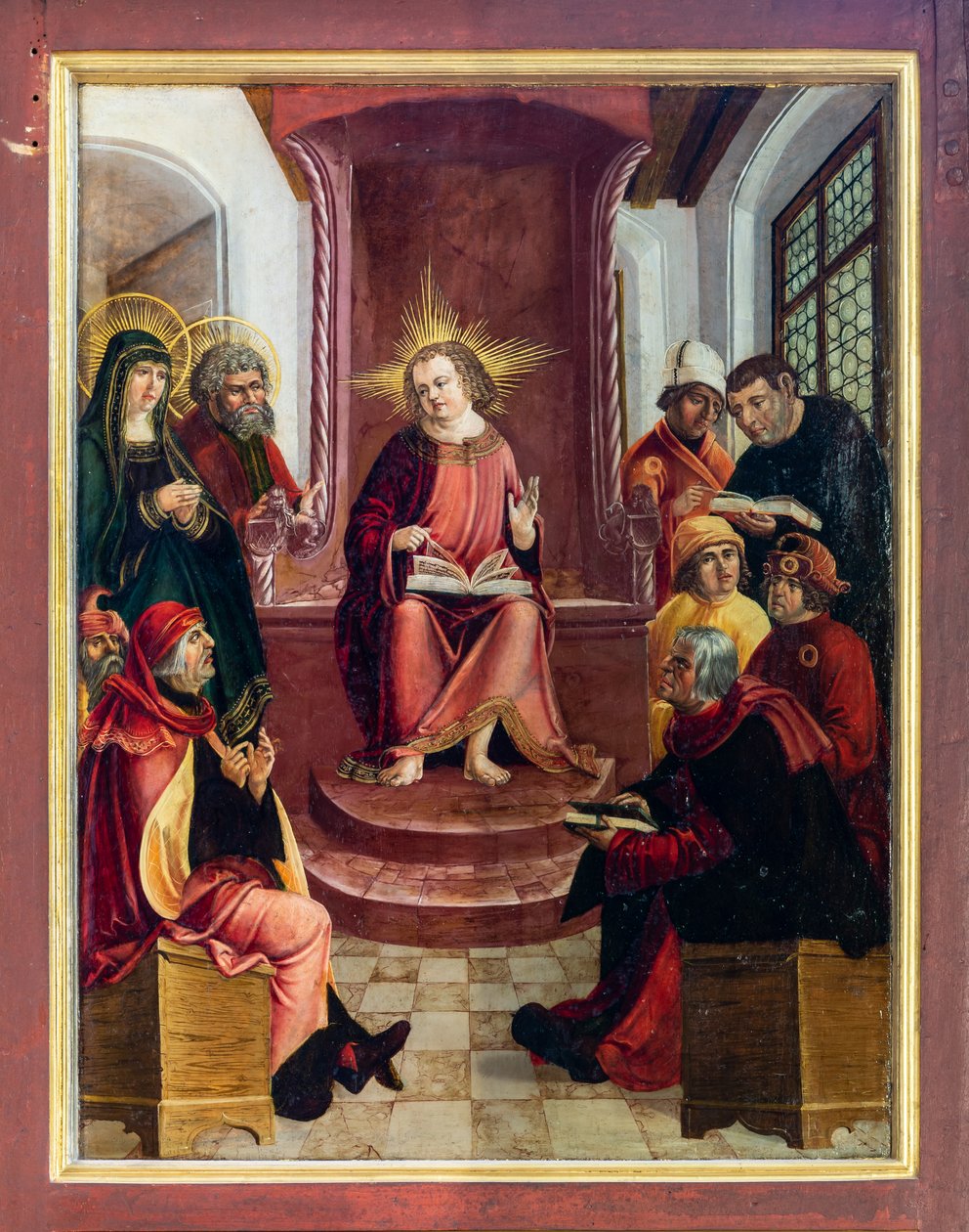Jesús entre los doctores de Lienhart Astl