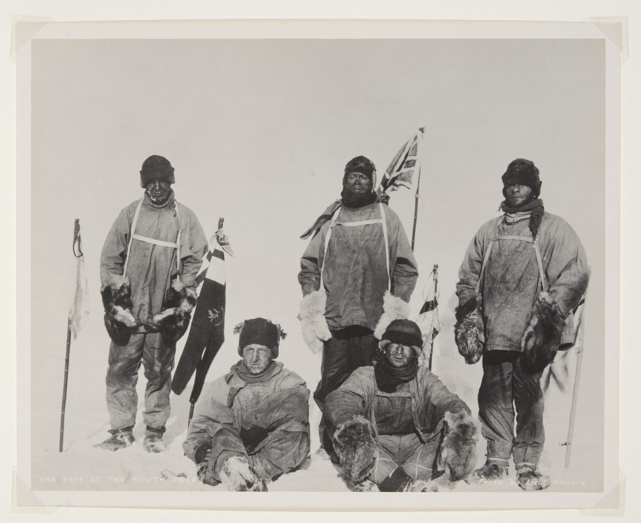 Los cinco en el Polo Sur de Lieutenant Henry Robertson Bowers