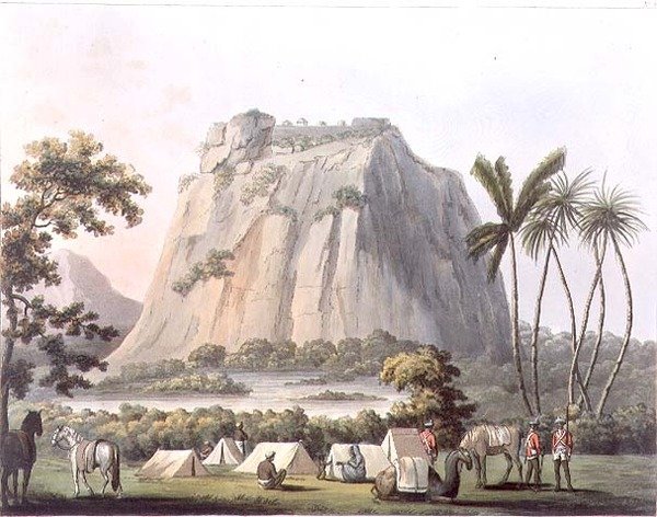 Vista norte de Shole Ghurry, placa 32 de 