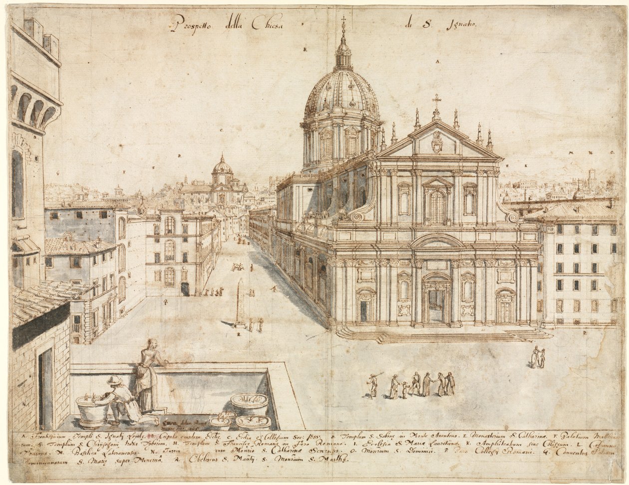 Dieciocho vistas de Roma: La iglesia de Sant