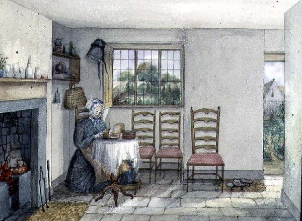 La Cabaña de la Sra. Hancock, Una de las Casas de Beneficencia en Anyhoe de Lili Cartwright