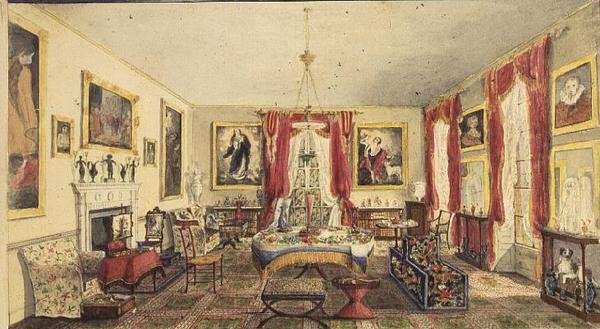 El salón en Aynhoe de Lili Cartwright