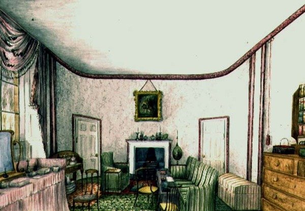 La Habitación Rosa en Aynhoe de Lili Cartwright