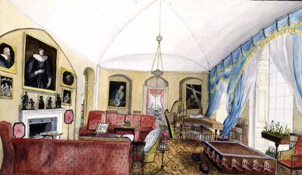 El salón, Aynhoe de Lili Cartwright