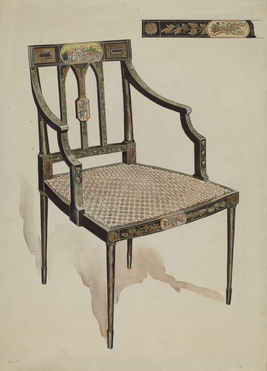 Silla, c. 1936 de Lillian Causey