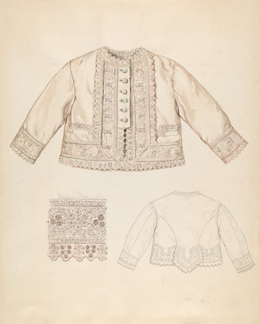 Chaqueta, c. 1937 de Lillian Causey