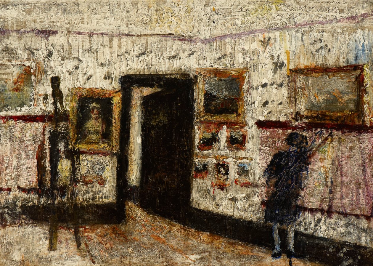 La Galería de Arte (óleo sobre lienzo) de Lily Delissa Joseph