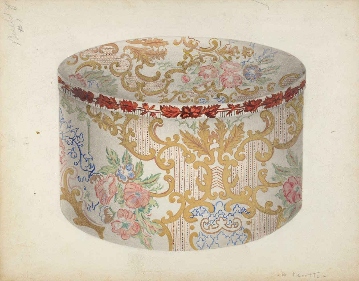 Caja de sombreros de Lina Manetto