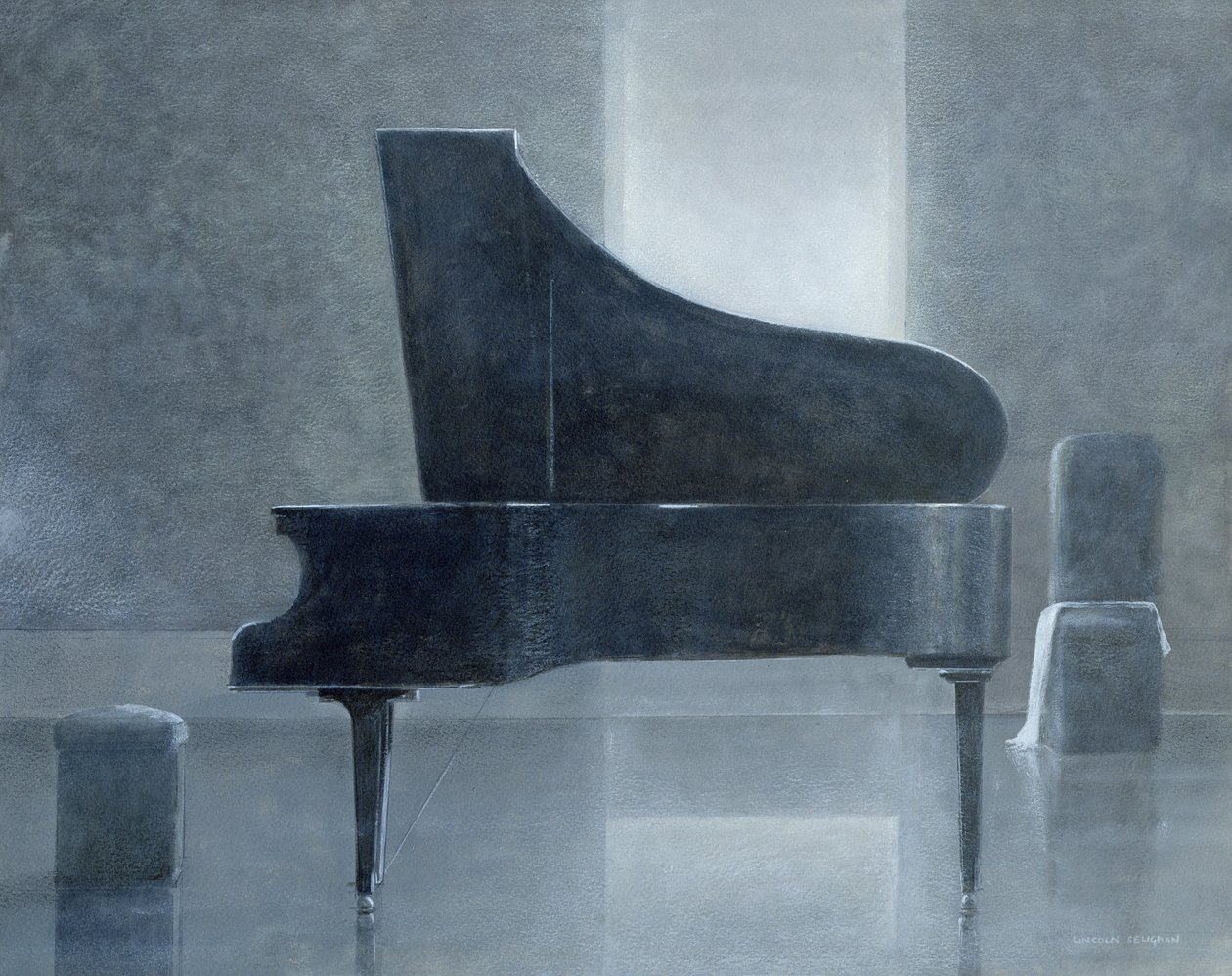 Piano negro, 2004 de Lincoln Seligman