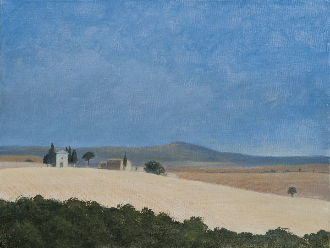 Capilla cerca de Pienza, 2012 de Lincoln Seligman