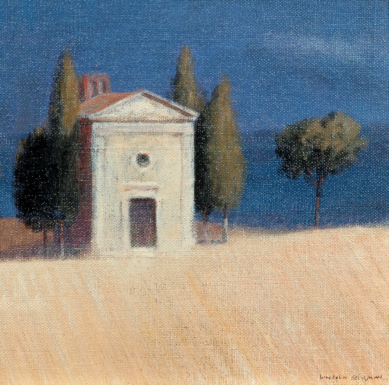 Capilla cerca de Pienza II, 2012 de Lincoln Seligman