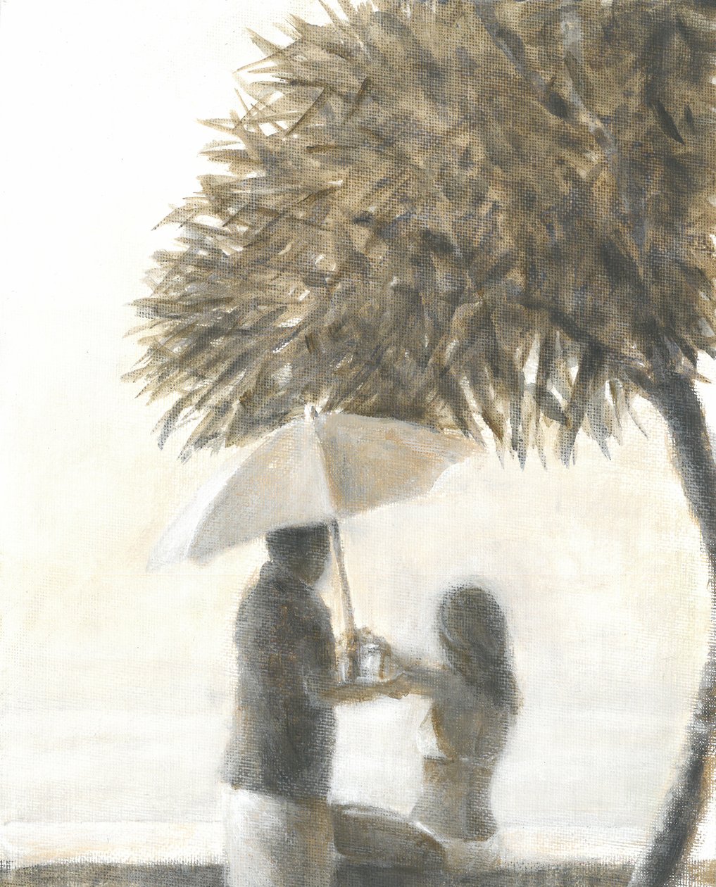 Bebida bajo un árbol, 2015 de Lincoln Seligman
