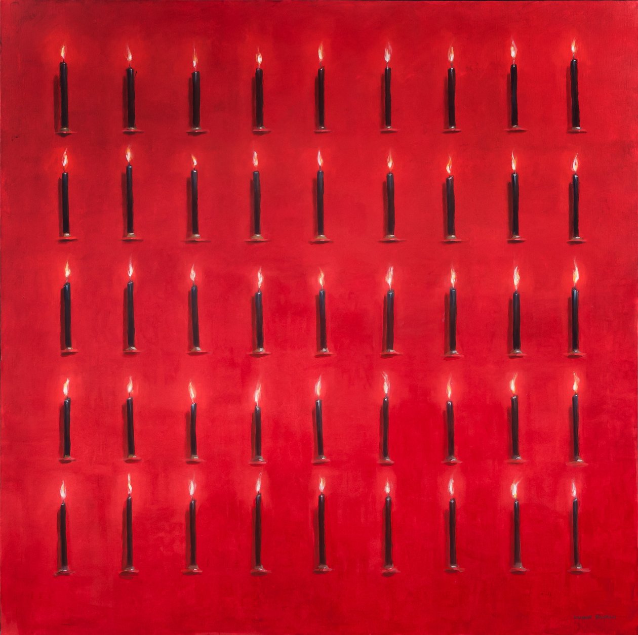 Cuarenta y cinco velas, Sri Lanka, 2012 de Lincoln Seligman