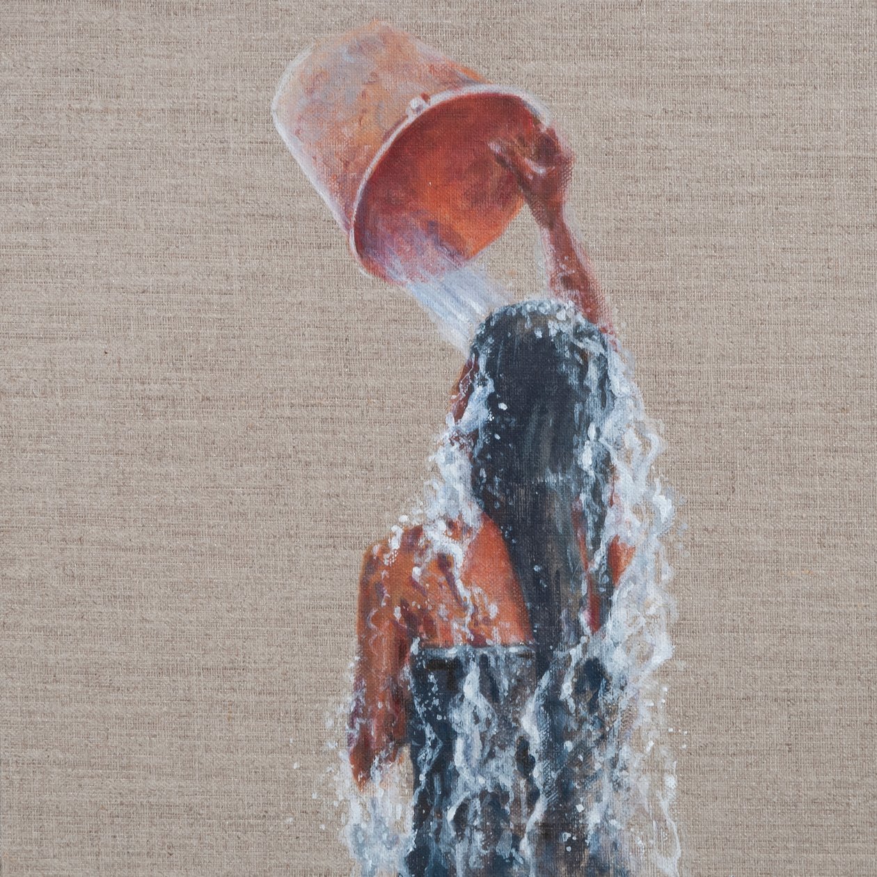 Chica bañándose, 2012 de Lincoln Seligman