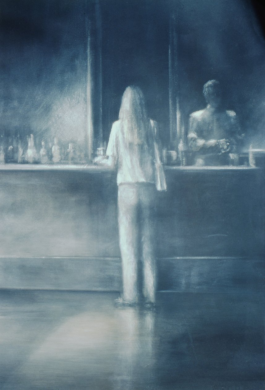 Chica en un bar, 1995 de Lincoln Seligman