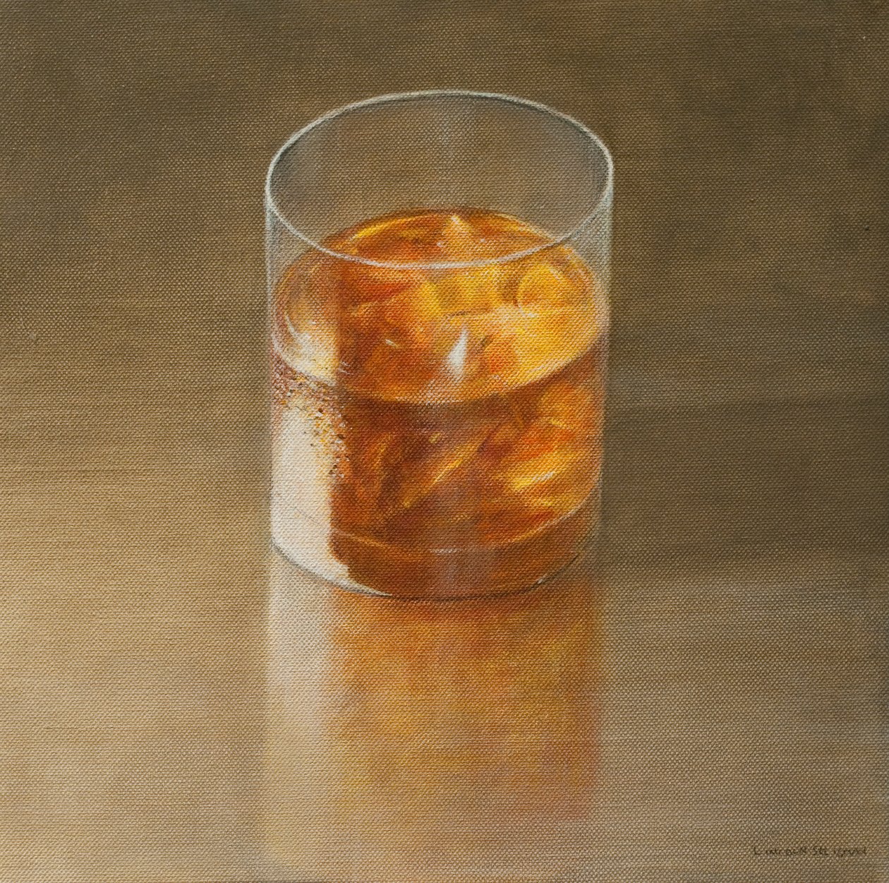 Vaso de whisky, 2010 de Lincoln Seligman