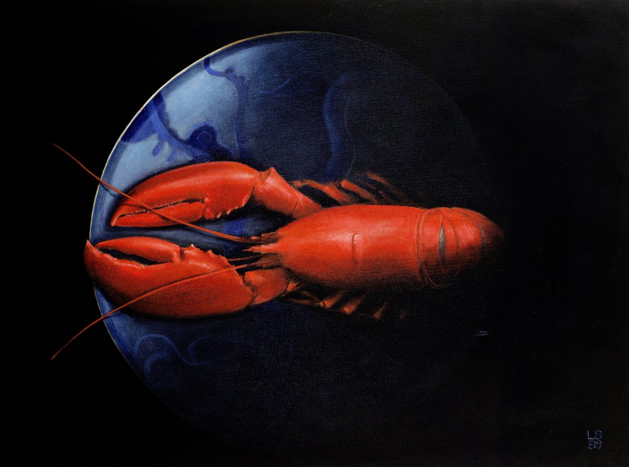 Langosta en plato de Tiffany de Lincoln Seligman