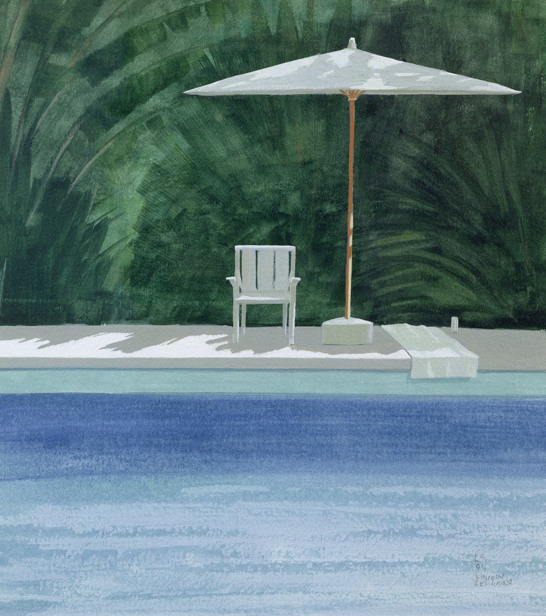 Junto a la Piscina, 1994 de Lincoln Seligman