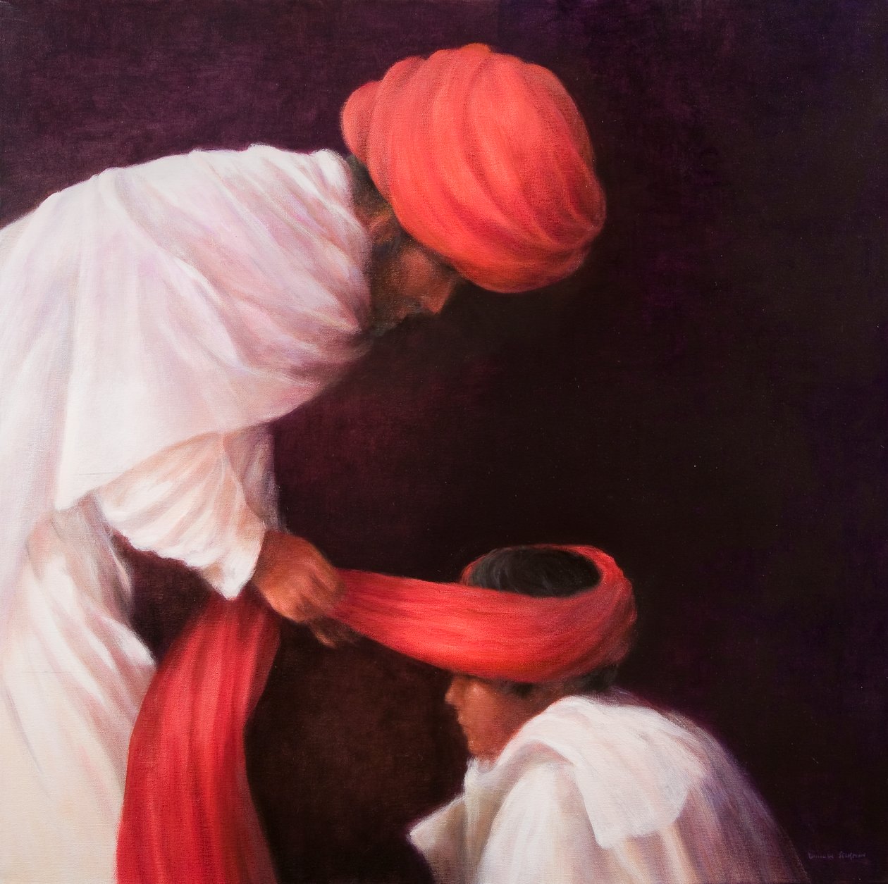 Atando un turbante, 2010 de Lincoln Seligman