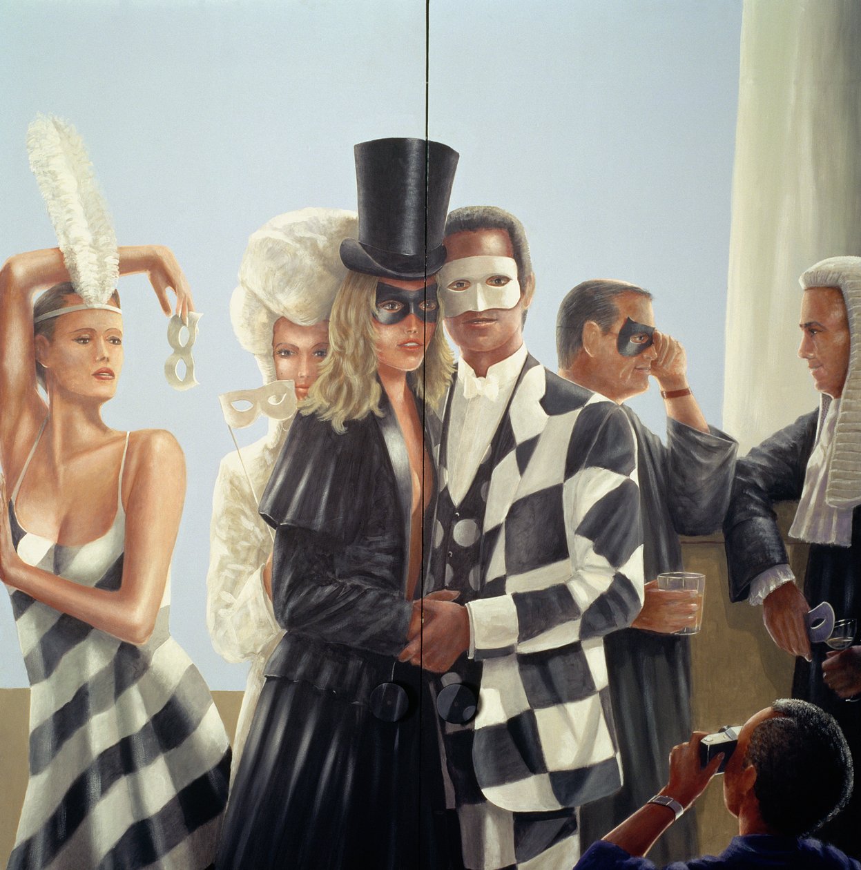 Mural del Hotel Berkley - 1 de Lincoln Seligman