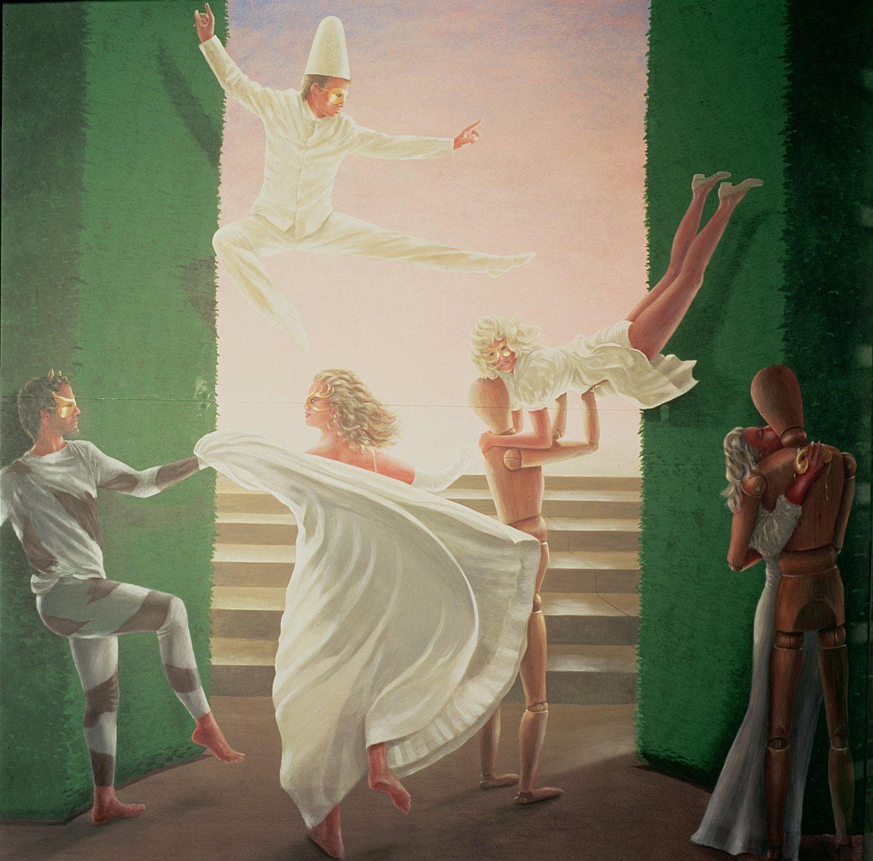 Murales de Berkley House - 3 de Lincoln Seligman