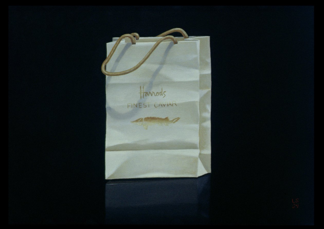 Bolsa de caviar de Harrods, 1989 de Lincoln Seligman