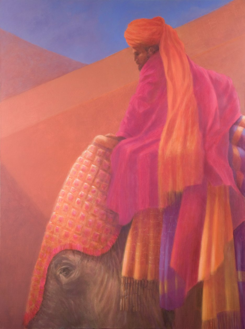 Mahout y Elefante de Lincoln Seligman