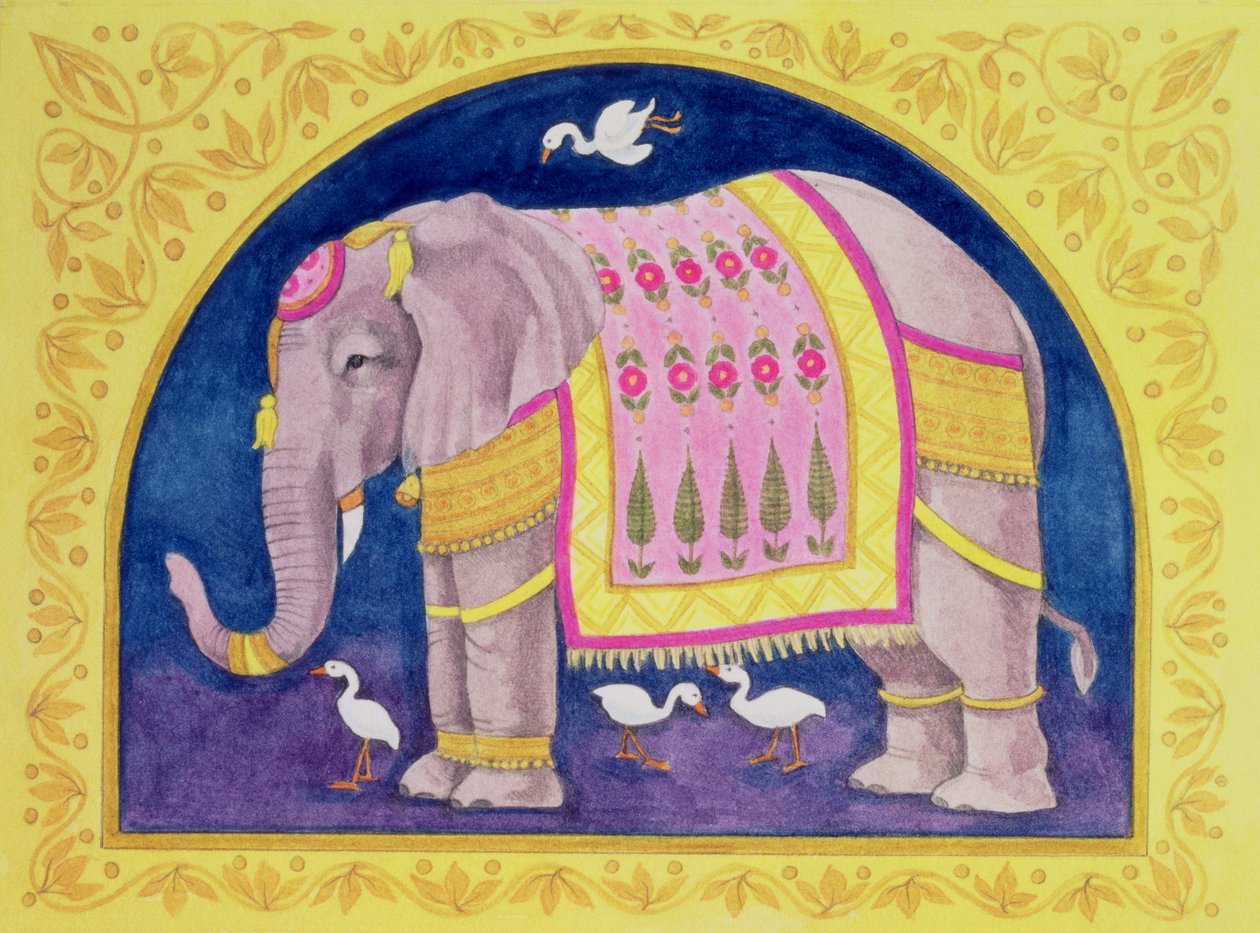 Elefante indio de Linda Benton