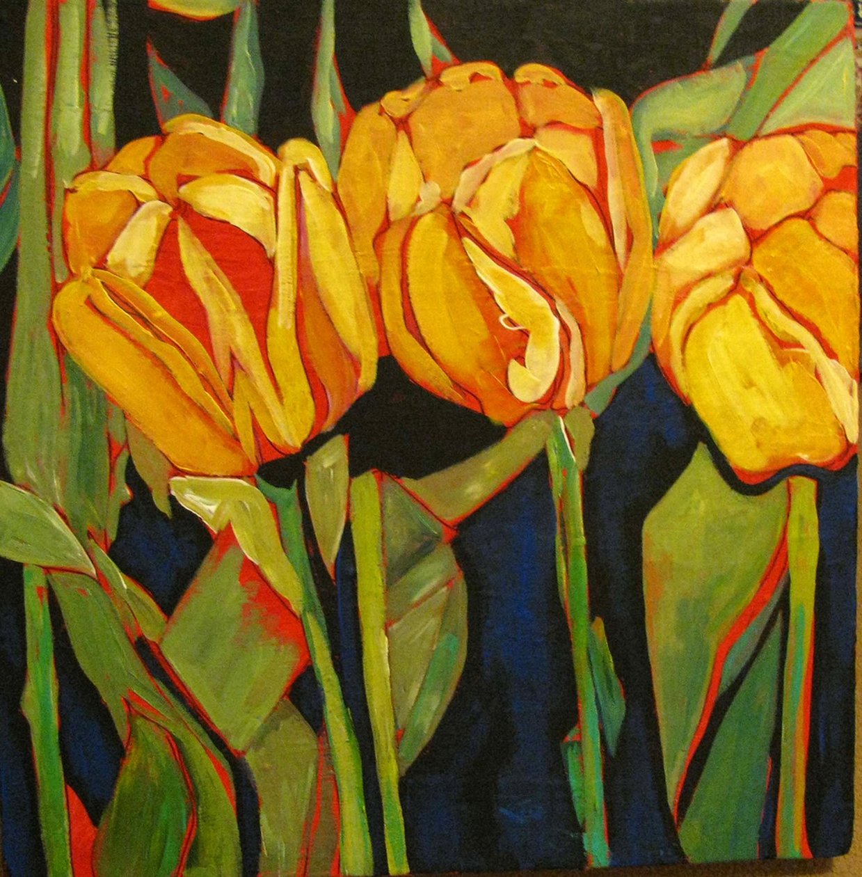 Flores de Sheila, 2016 (técnica mixta) de linda arthurs