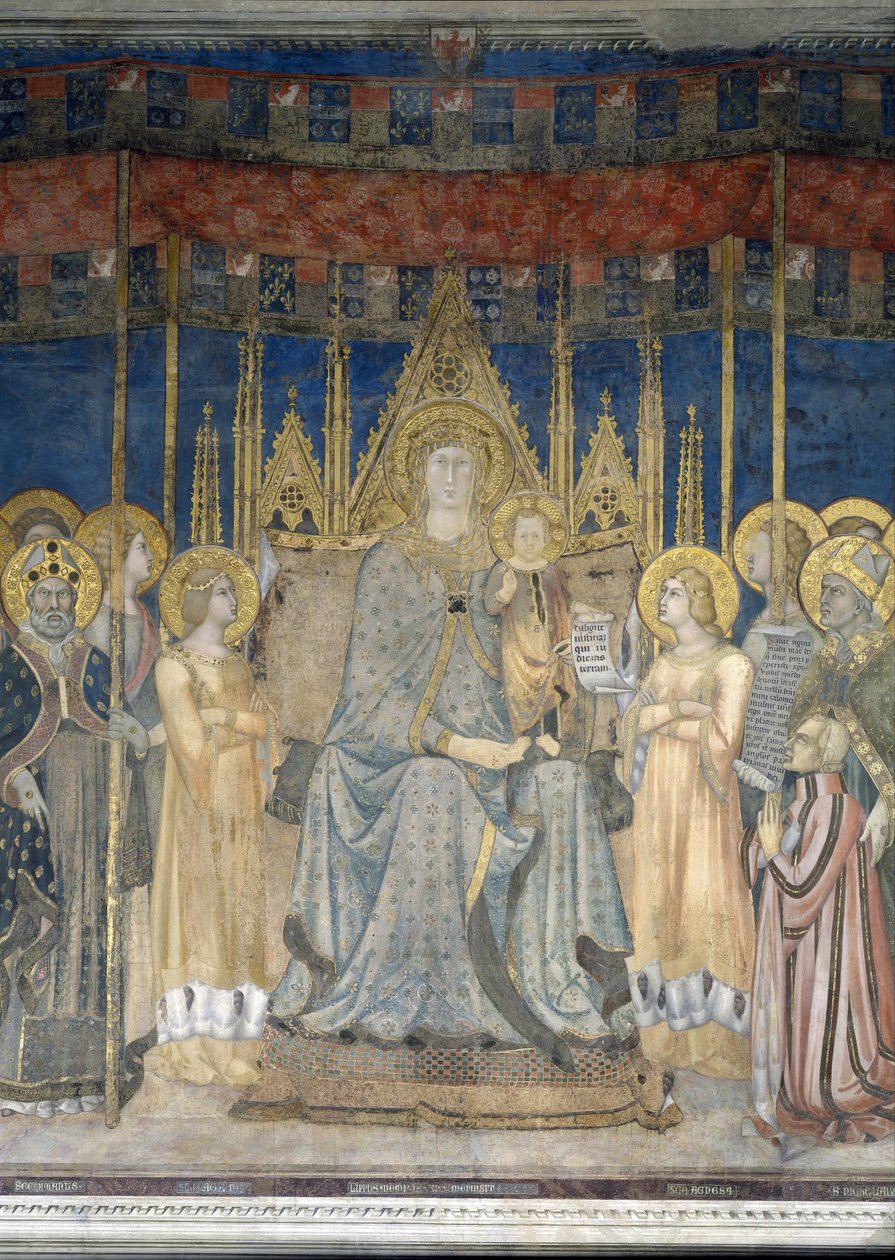 Maestà, 1317 de Lippo Memmi