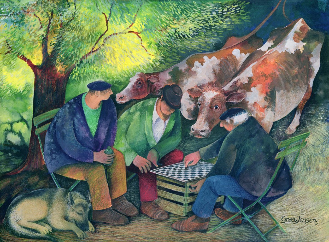 Comerciantes de vacas de Lisa Graa Jensen