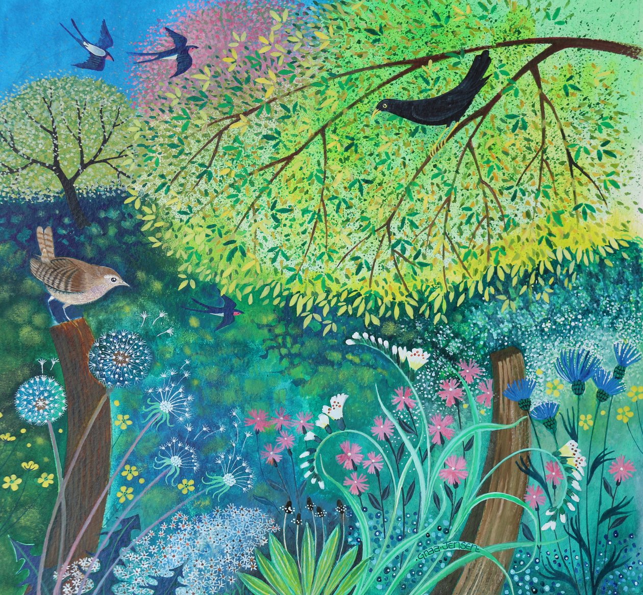 El Jardín de Jenny, 2017 de Lisa Graa Jensen