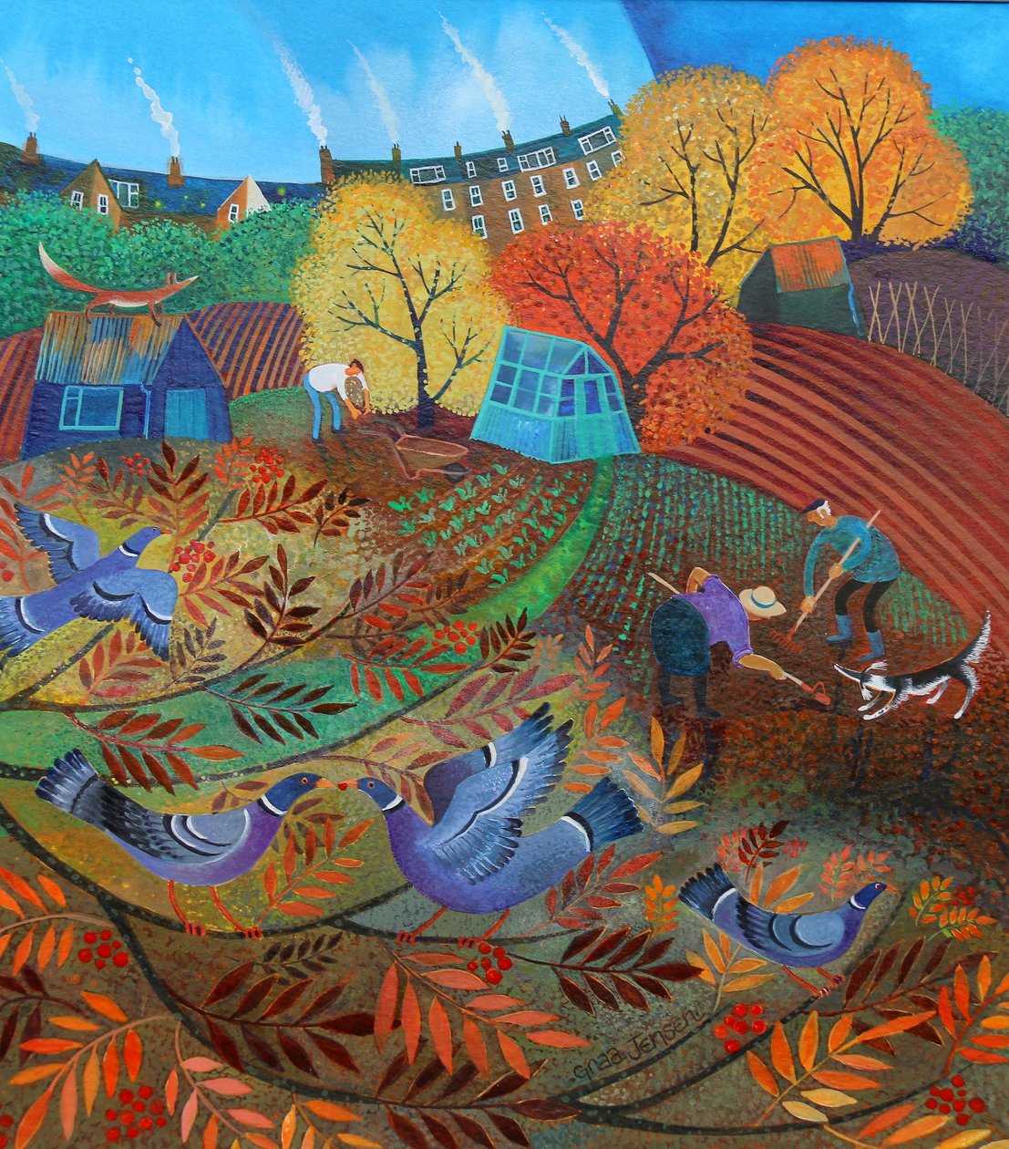 Terapia de Huerto, 2018 de Lisa Graa Jensen