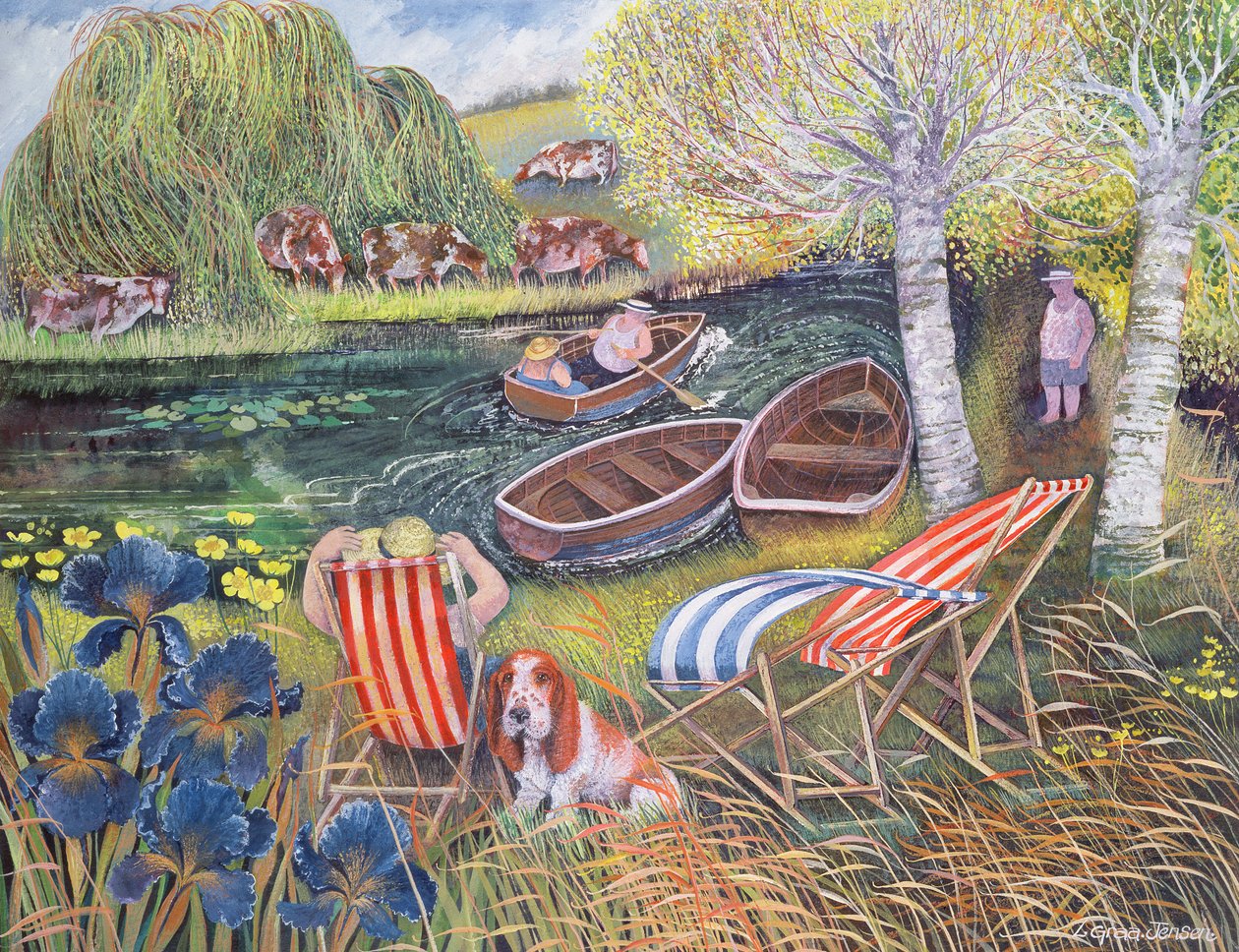 Río ventoso, 1995 de Lisa Graa Jensen