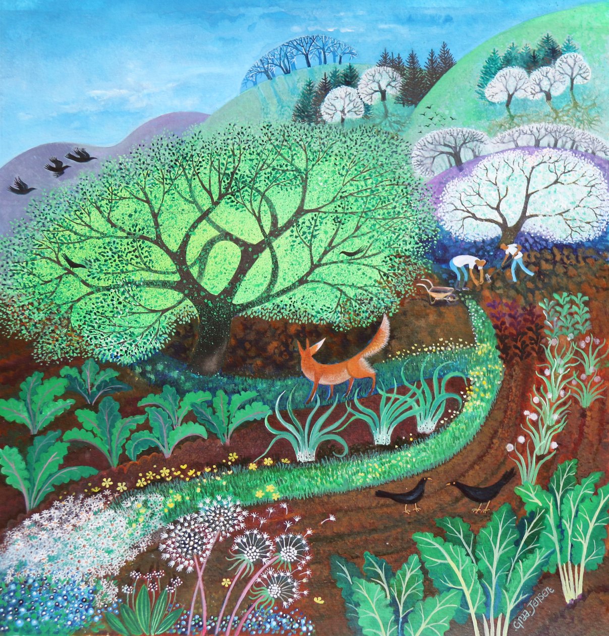 Tareas de Primavera, 2020 de Lisa Graa Jensen