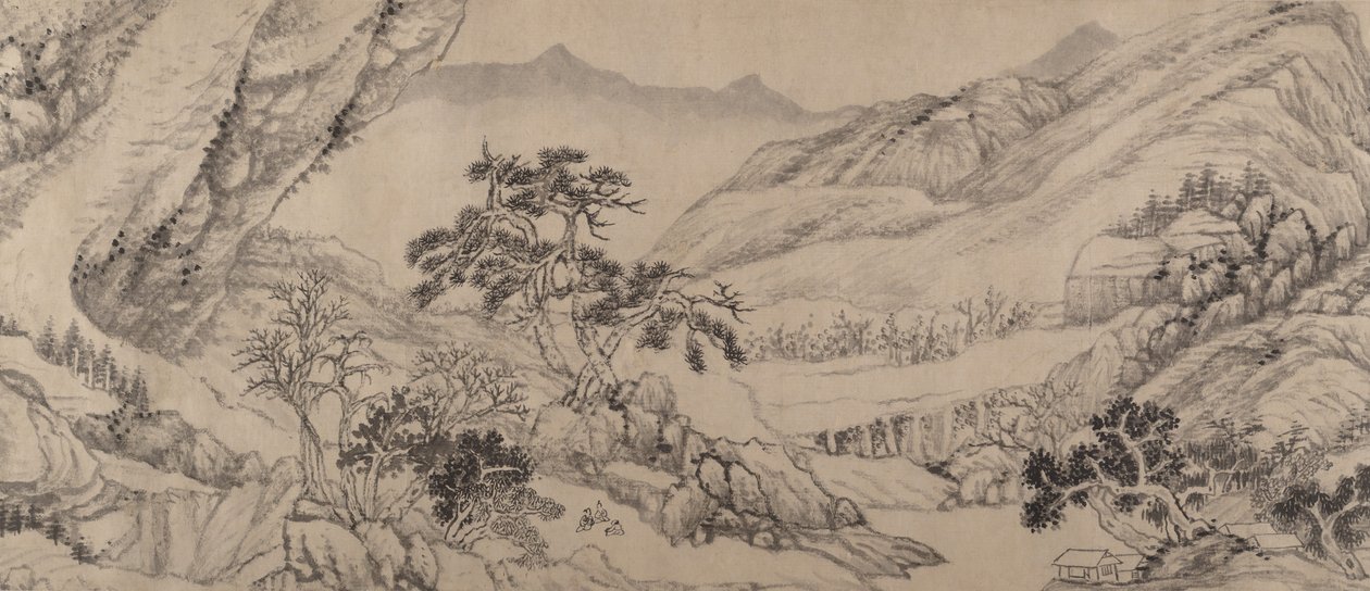Viajando entre ríos y montañas, 1680 de Liu Yu