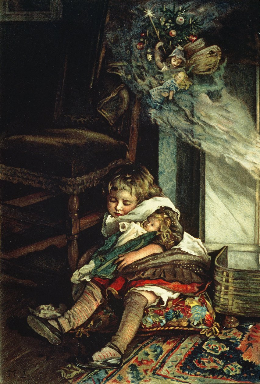 Niños soñando con juguetes, frontispicio de 