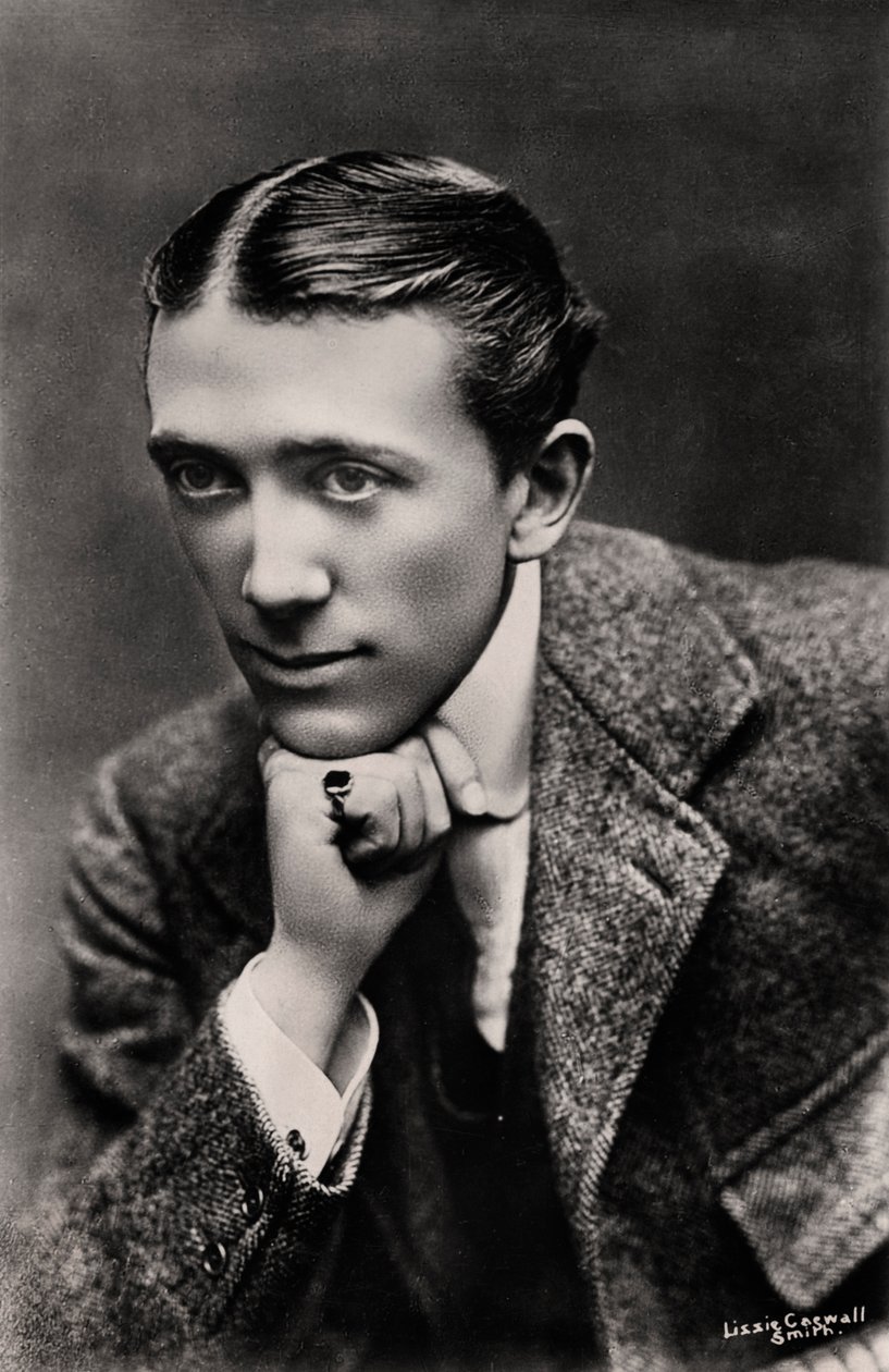 Gerald Du Maurier 1873-1934, actor y director de teatro inglés, principios del siglo XX de Lizzie Caswall Smith